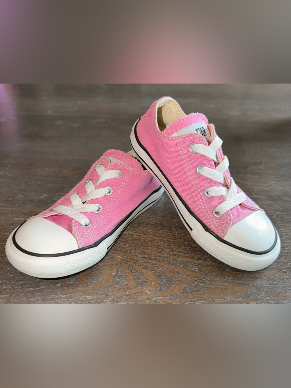 Pink Converse All Star Chuck Taylor Low Top Sneakers size 9 - Picture 6 of 10
